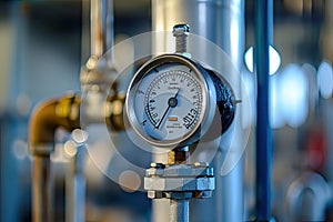 Manometer pressure, Industrial pressure gauge