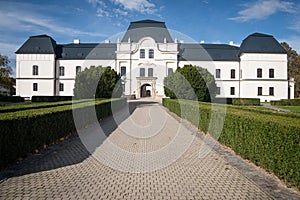 The manor house in Humenne, Slovakia