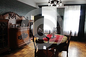 Manor house interior - diningroom photo