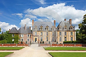 Manor house luxury home mansion exterior french England wealth big country stone large english old property landscape UK houses