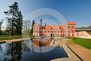 Manor house of Prince`s Palace - Ostrov nad Ohri photo