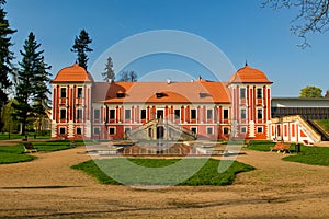 Manor house of Prince`s Palace - Ostrov nad Ohri photo
