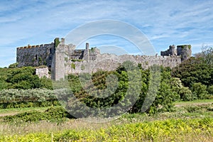 Manorbier castle, Wales