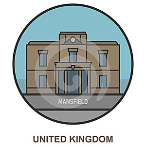 Mansfield. Cities and towns in United Kingdom