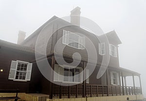 Mansion in the Fog photo