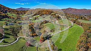 Mansion in the mountains of Western North Carolina