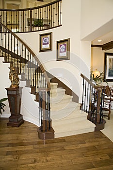 Mansion staircase