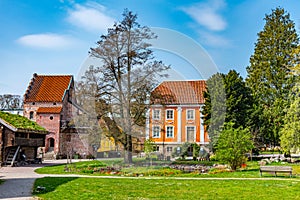 Mansions at the Kulturen open-air museum in Lund, Sweden