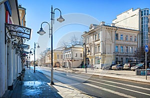 Mansions on Pyatnitskaya street, Moscow photo