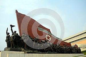 Mansudae Monument, Pyongyang, North-Korea