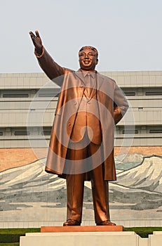 Mansudae Monument, Pyongyang, North-Korea