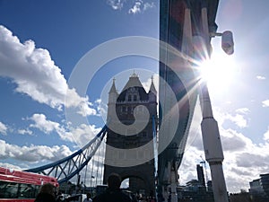 Tower Bridge Sunburst
