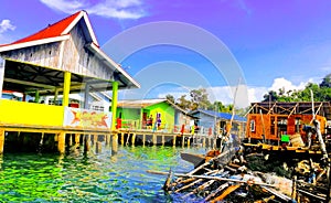 Mantang house beach island bintan indonesia