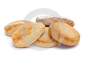 Mantecados and polvorones, typical christmas sweets in Spain