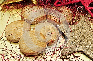 Mantecados, typical christmas pastries in Spain