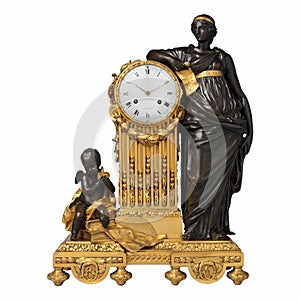 Mantel clock Pendule Uranie ca. 1764