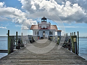 Manteo Lighthouse during the day photo