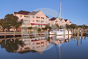 Manteo North Carolina Waterfront Marina