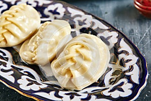 Manti, Mantu or Manty is Traditional Meat Dishes of Central Asia