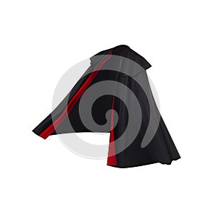 Mantle, cloak, cape. Vector illustration.