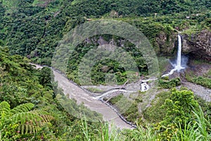 Manto de la Novia Bridal Veil waterfall photo