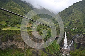 Manto de la Novia waterfall photo