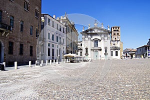 Mantova. capital city of the reinassance reign of the Gonzaga family, in northern Italy photo
