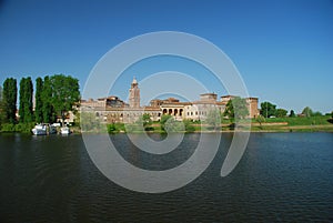 Mantova lake shore (Mantua), Italy photo