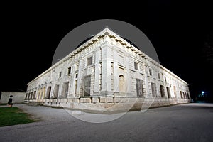 Mantova, Night view of Palazzo Te photo