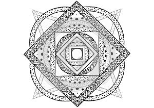 Mantra Mandala, The Meditation Arts Texture 007
