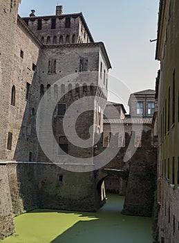 Mantua city of the Gonzaga, historical beauty of Italy. Views, glimpses, stretches of summer