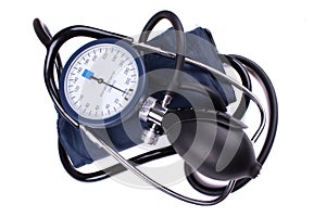 Manual blood pressure medical tool photo