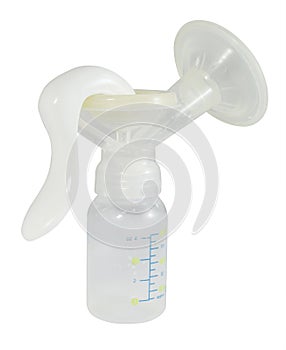 Manual Breast Pump isolated