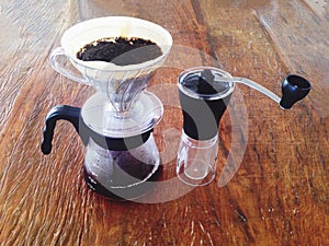 Manual Coffee Brewer photo