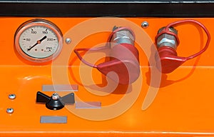 Manual control panel