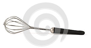Manual hand egg beater mixer isolated