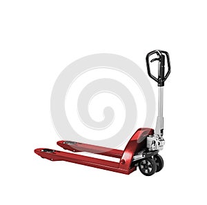 Manual loader isolated on white
