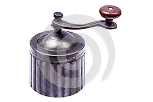Manual mechanical metal coffee grinder