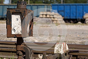 MANUAL RAILWAY SWITH