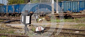 MANUAL RAILWAY SWITH