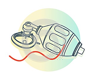 Manual Resuscitator - Non Invasive Ventilation Support - Icon photo