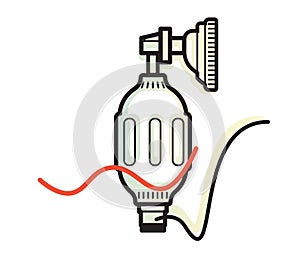 Manual Resuscitator - Non Invasive Ventilation Support - Icon photo