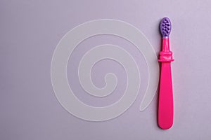 Manual toothbrush for child