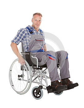 Manual Worker In Wheelchair