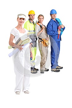 Manual workers photo