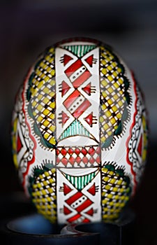 Manualy Painted Easter Egg