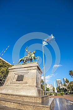 Manuel Belgrano Statue in Buenos Aires, Argentina