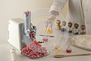Manufacture of artificial meat in the laboratory