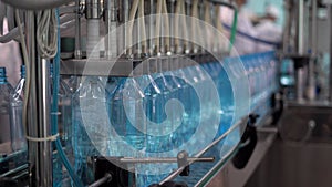 Manufacture of bottled water.