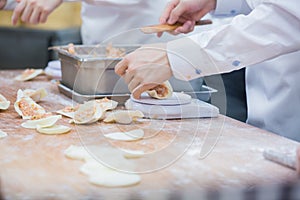 Manufacture of Dim sum.